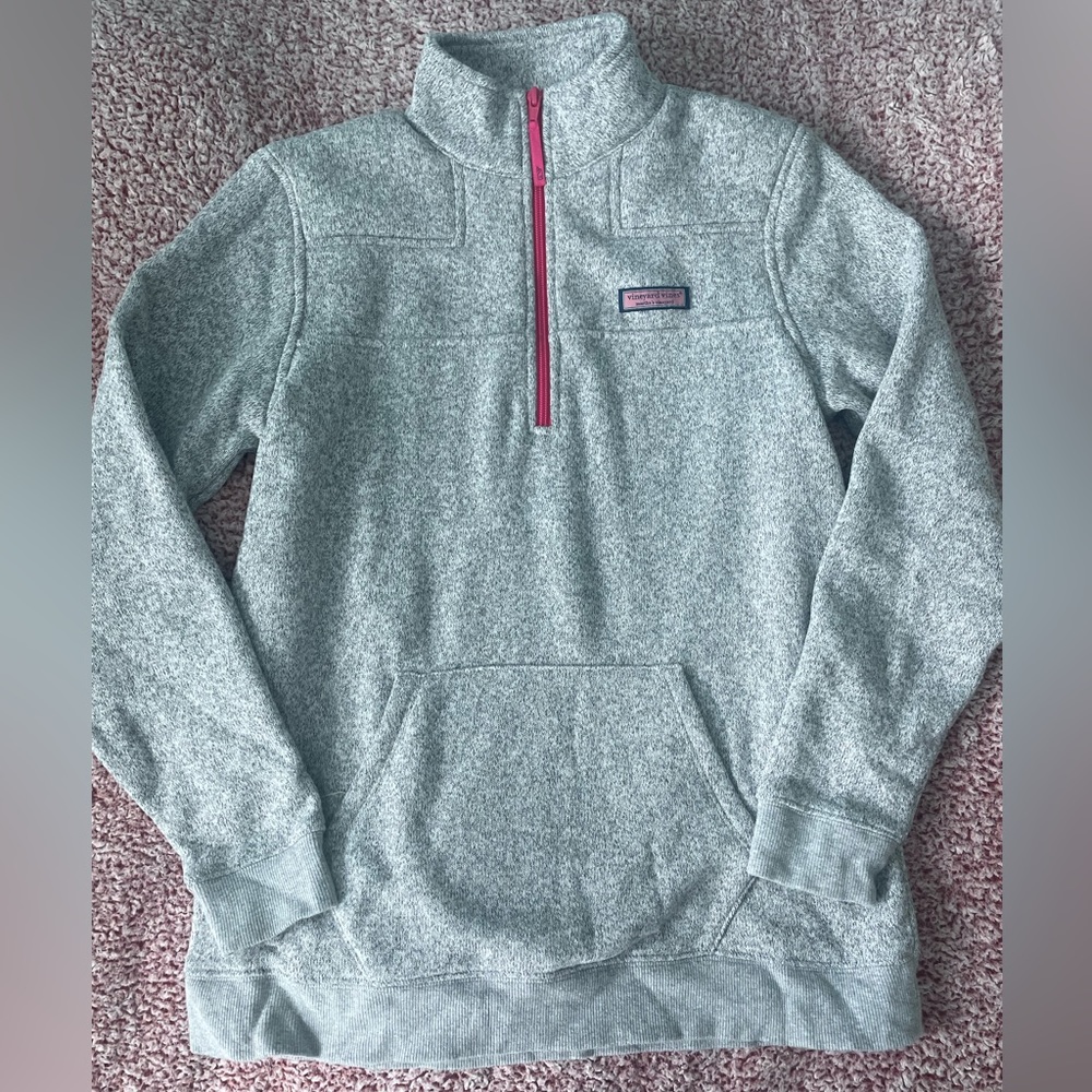 Vineyard Vines gray crewneck sweatshirt